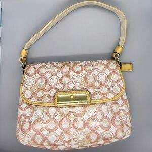 Coach Kristin Sequin Op Art Hobo Shoulder Bag